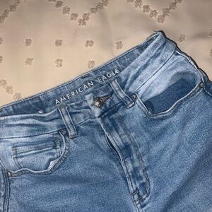 American Eagle Outfitters High Rise Blue Jeans